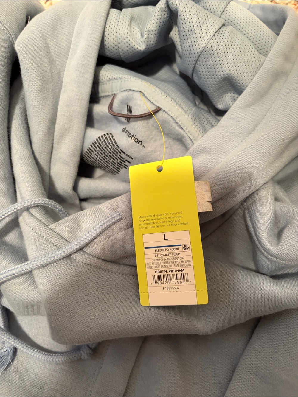 all in motion Women's Dusty Blue Jogger Set - Hoodie & Track Pants - Picture 4 of 6